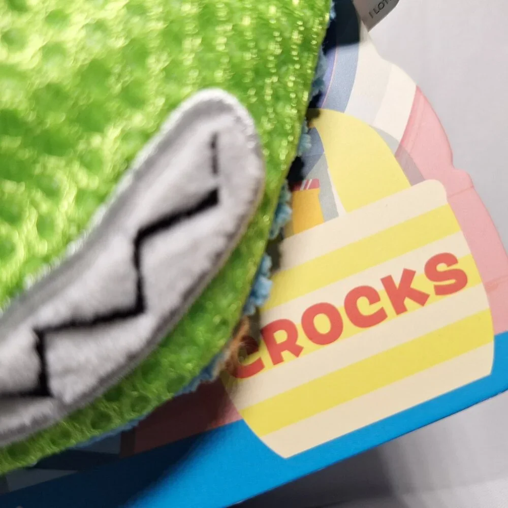 NWT Bark Pool Party Crocs Dog Toy XS-S
